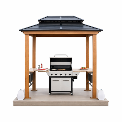 6"×8" Grill Gazebo – Compact BBQ Design