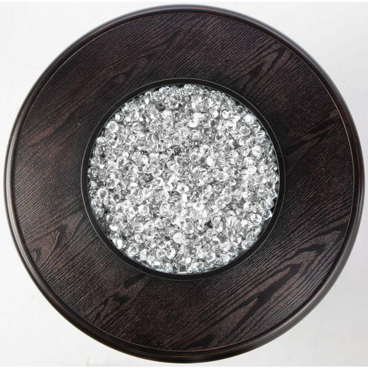 36″ Round Aluminum Fire Pit Table