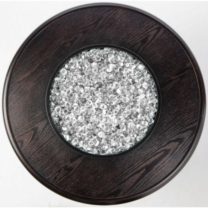 36″ Round Aluminum Fire Pit Table
