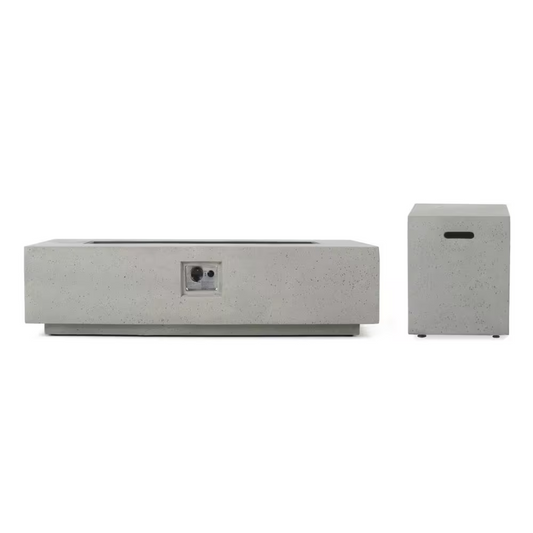 56″ Rectangular MGO Fire Pit Table